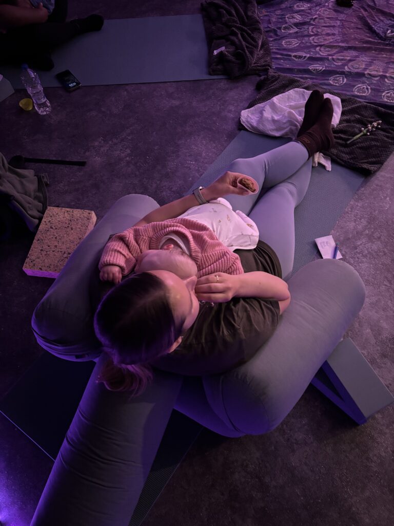 mother and baby yoga circle in copthorne, east grinstead, horley, lingfield and forest row