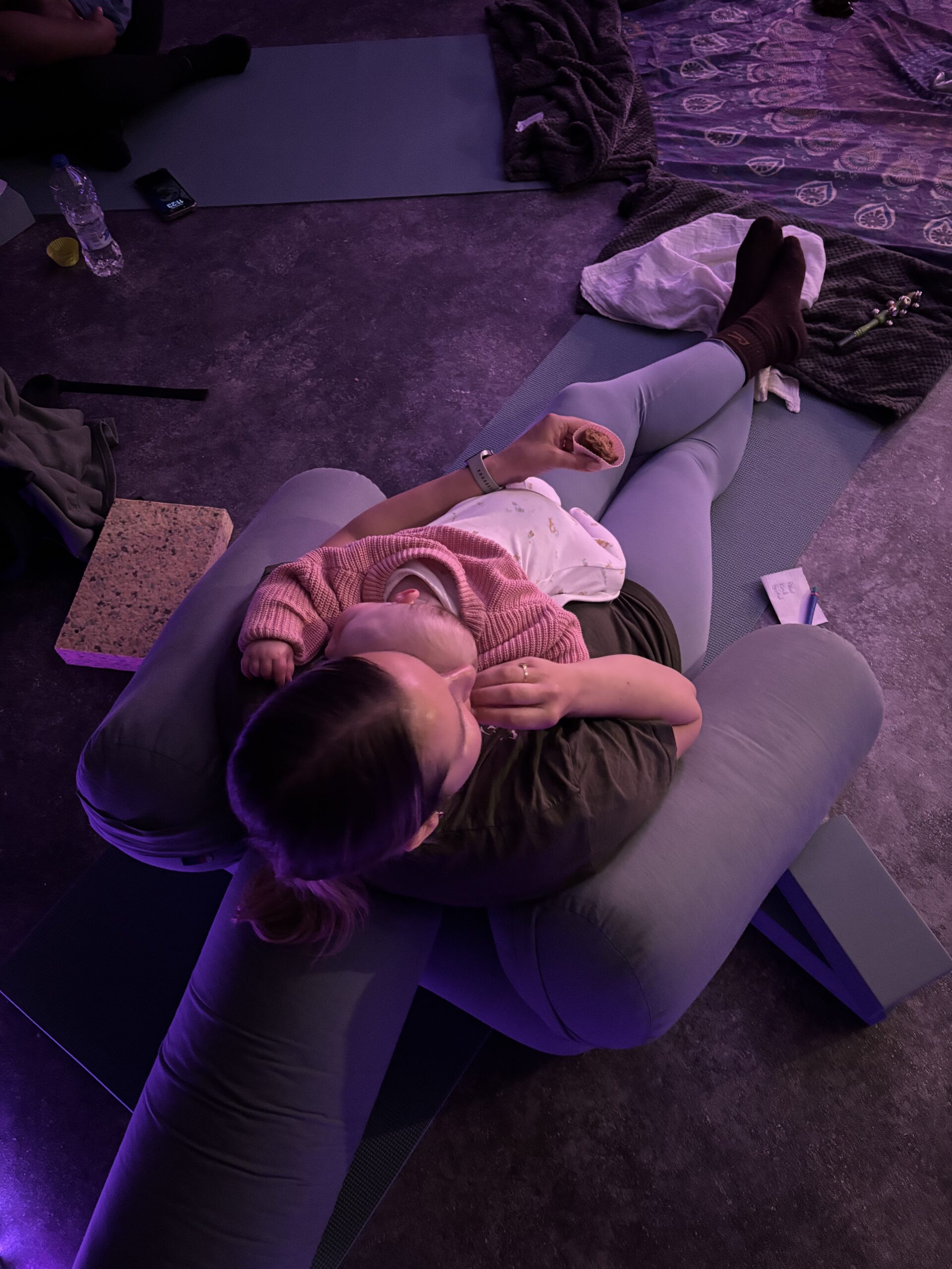 mother and baby yoga circle in copthorne, east grinstead, horley, lingfield and forest row