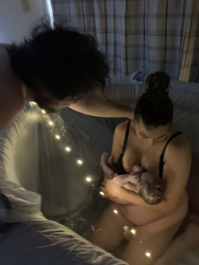 birth doula in crawley supports a Homebirth for East Surrey Hospital Midwives.